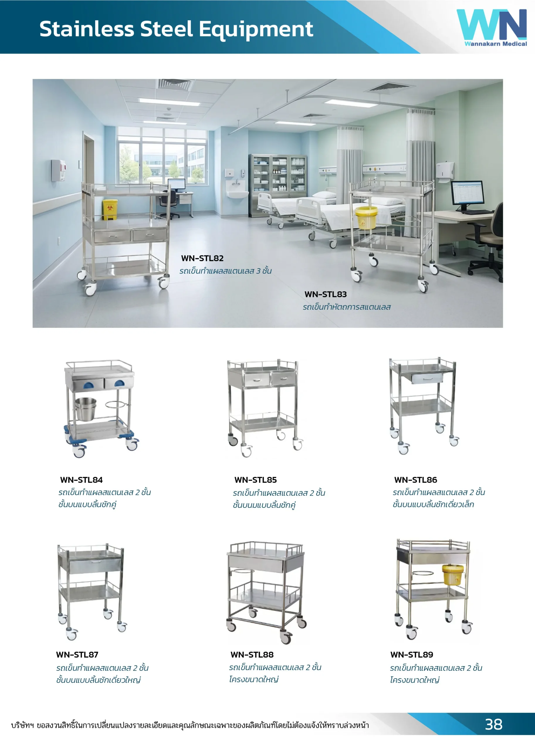Catalog WN Stainless รายการอุปกรณ์สแตนเลสหน้า 11