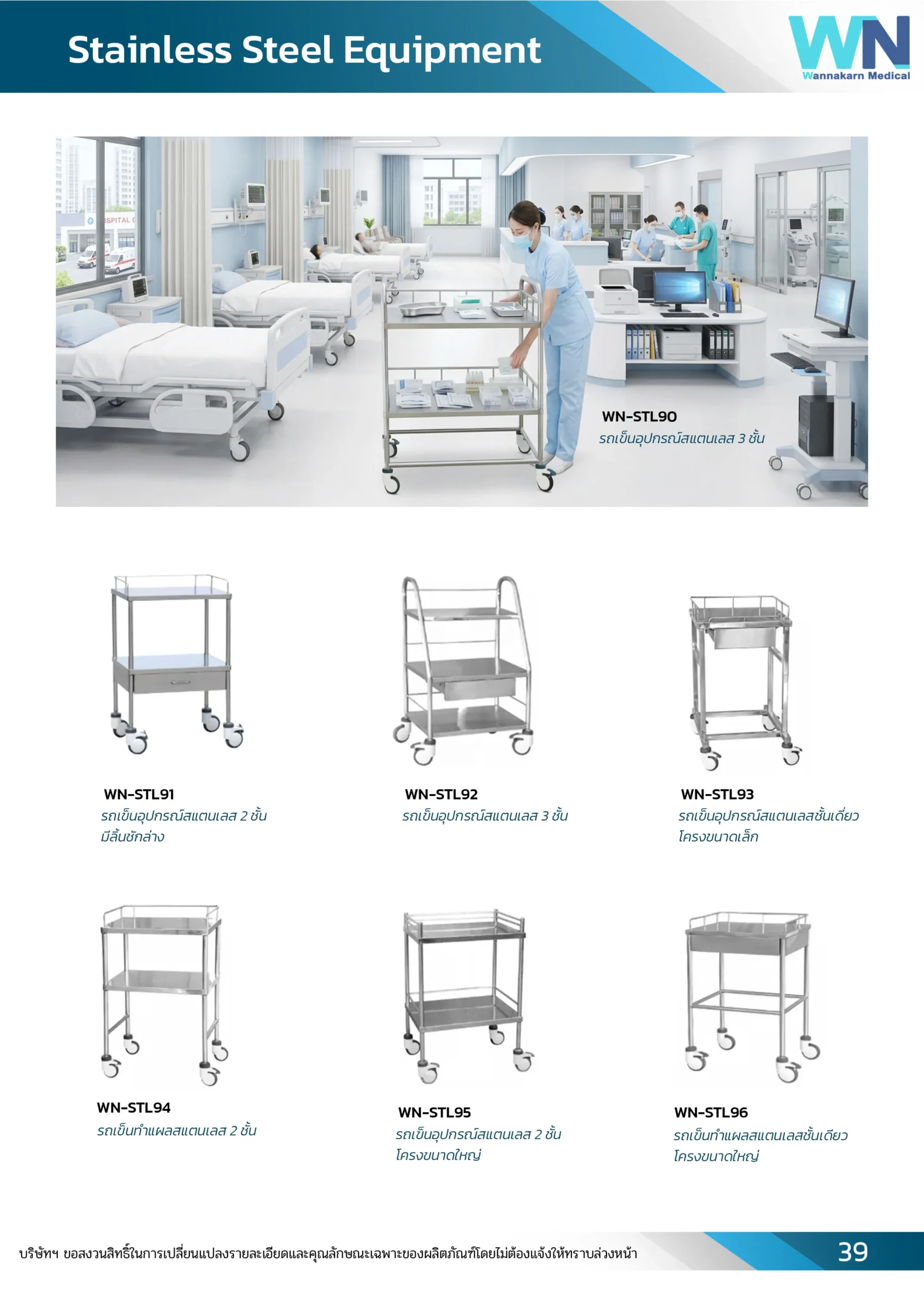 Catalog WN Stainless รายการอุปกรณ์สแตนเลสหน้า 12