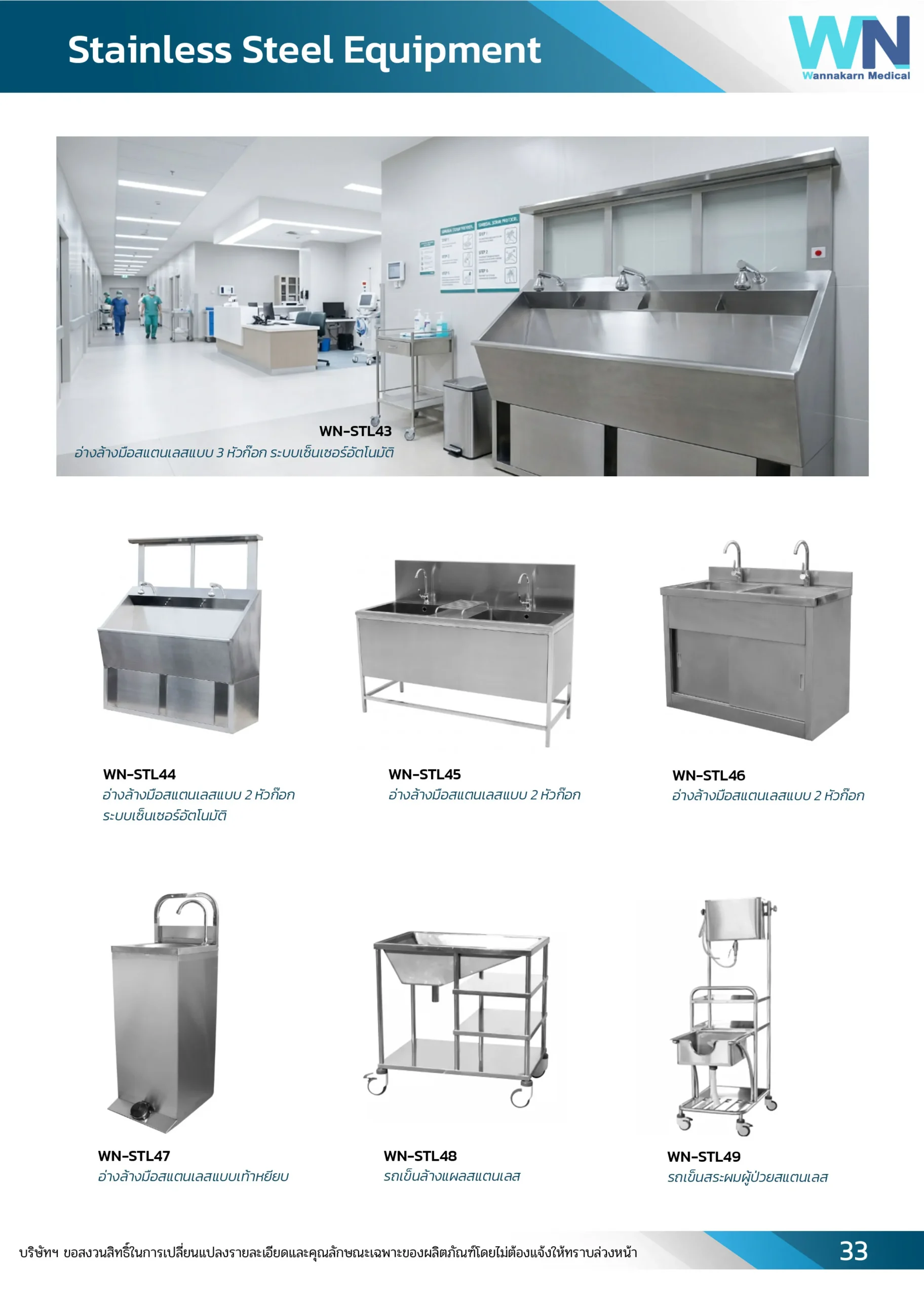 Catalog WN Stainless รายการอุปกรณ์สแตนเลสหน้า 6